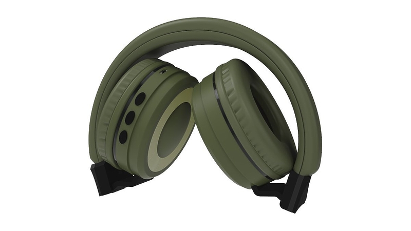 Беспроводные наушники Ritmix RH-433BTH Green артикул 233101Si-1 фото 3