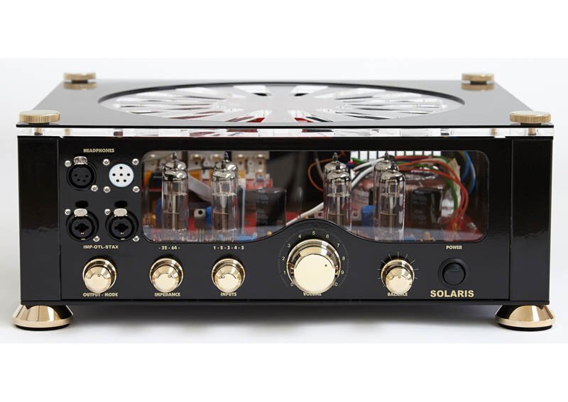 Усилитель для наушников AUDIO VALVE Solaris black/gold артикул 145253Si-1 в интернет-магазине «HiFiRussia»