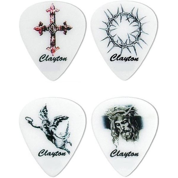 Медиаторы CLAYTON CS50/12 - 0.50 mm CHRISTIAN, стандартные 12 шт артикул 290700Si-1