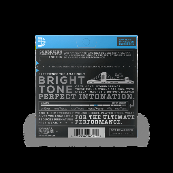 Струны для электрогитары D'Addario EXL-116 артикул 311112Si-1 фото 3
