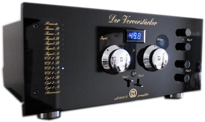 Стерео предусилитель MBL 6010D white/gold артикул 134429Si-1