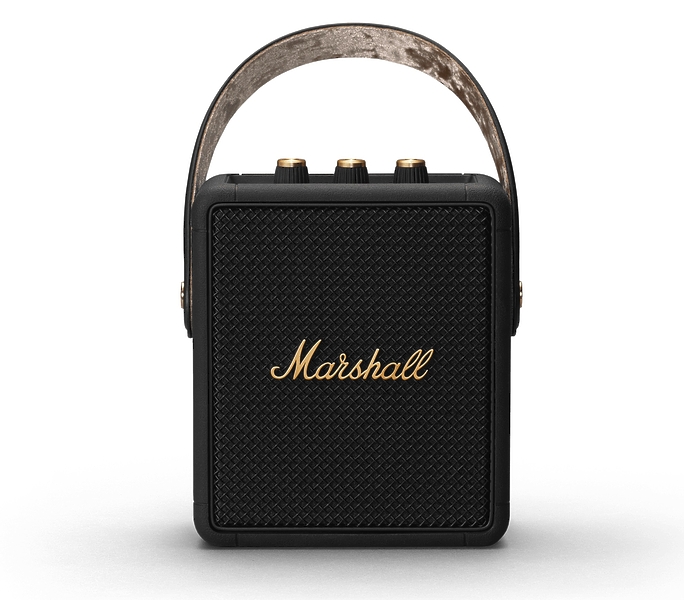 Портативная акустика Marshall Stockwell II black brass артикул 259576Si-1 в интернет-магазине «HiFiRussia»
