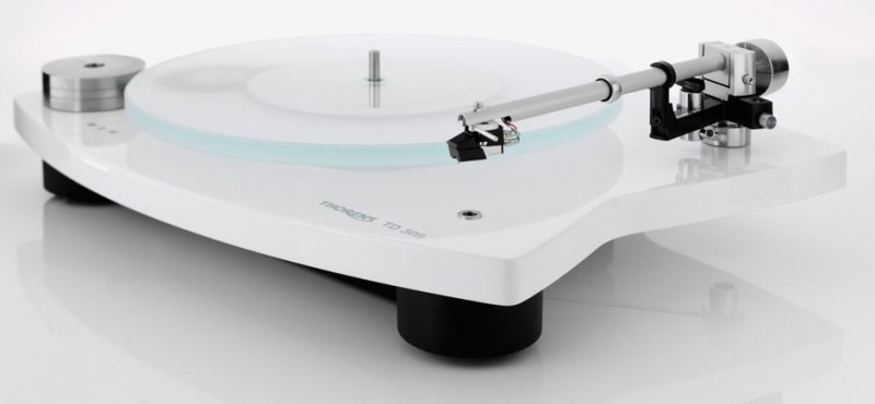 Проигрыватель винила Thorens TD309 highgloss white (Тонарм TP92, картридж TAS 267) артикул 383412FV-1 фото 6