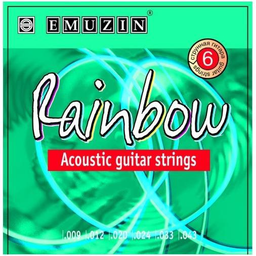 Струны для акустической гитары Emuzin 6А272 RAINBOW артикул 291562Si-1