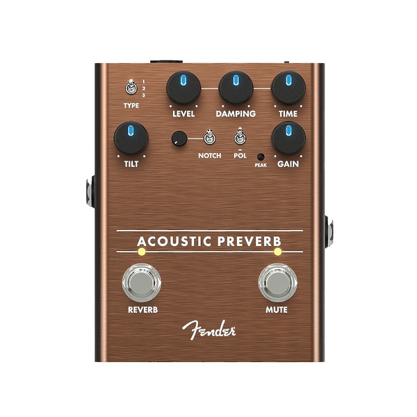 Педаль эффектов FENDER Acoustic Preamp/Reverb артикул 230244Si-1