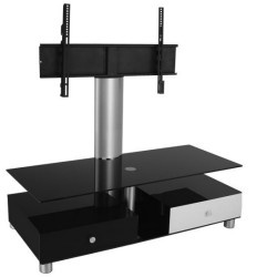 Подставка под ТВ и HI-FI Ultimate CASI 556 black/white артикул 366285FV-1 фото 3