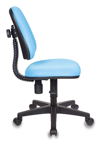 Кресло Бюрократ KD-4/TW-55 (Children chair KD-4 blue TW-55 cross plastic) артикул 263364Si-1 фото 4