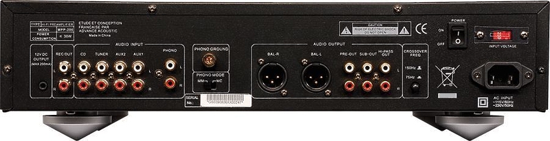 Стерео предусилитель Advance Acoustic MPP 206 артикул 158443Si-1 фото 4