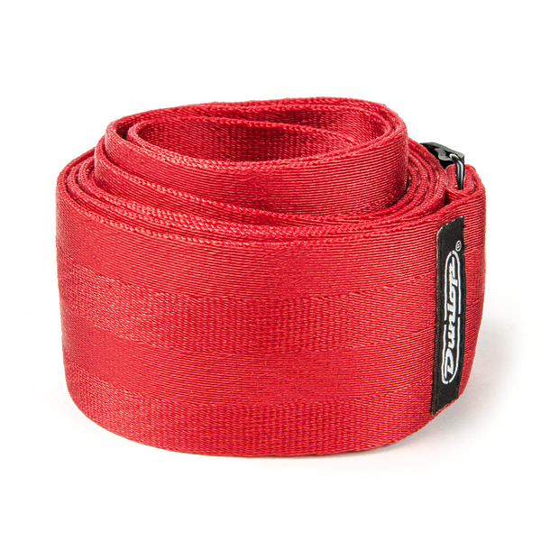 Ремень для гитары Dunlop DST7001RD Deluxe Seatbelt Red артикул 279684Si-1 фото 3