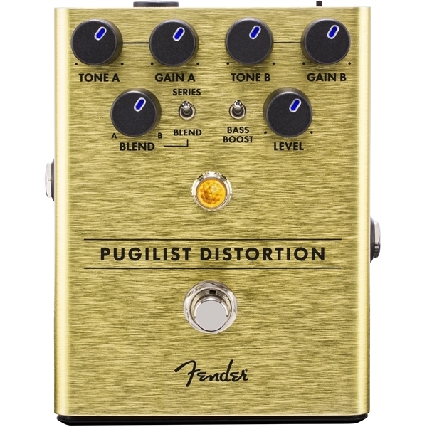 Педаль эффектов FENDER Duel Pugilist Distortion артикул 230245Si-1