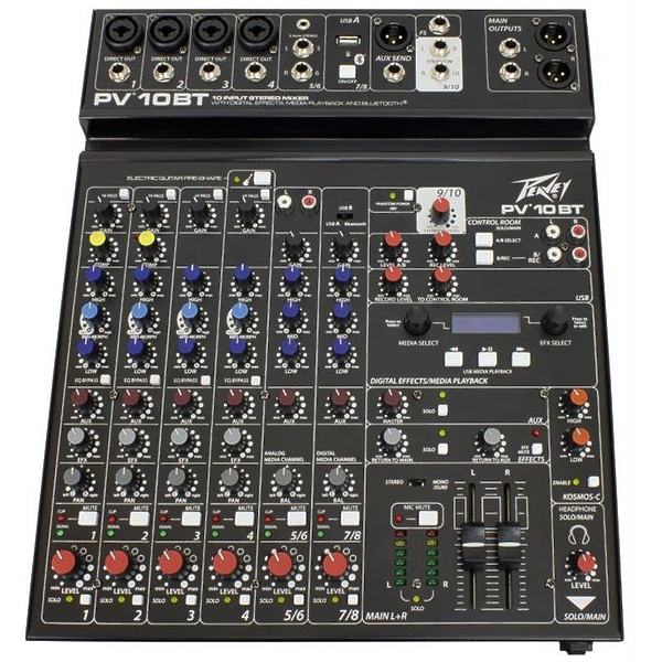 Микшерный пульт Peavey PV 10 BT артикул 172103Si-1