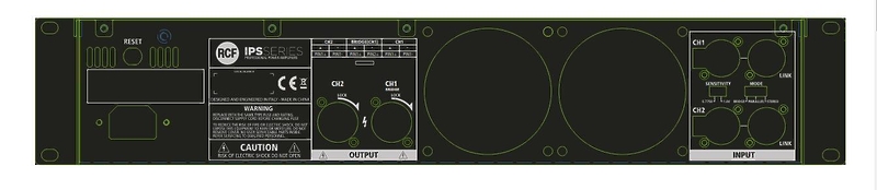 RCF IPS 3700 артикул 347597SI-1 фото 3