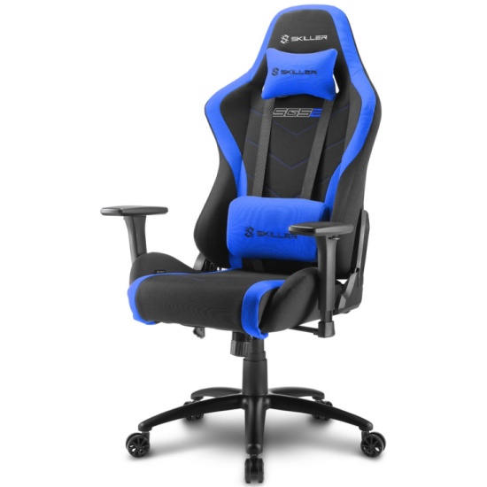 Кресло игровое Sharkoon SKILLER SGS2 BK/BU артикул 269911Si-1