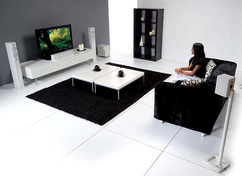 Стойки под акустику Monitor Audio Radius Stand black артикул 101533Si-1 фото 3