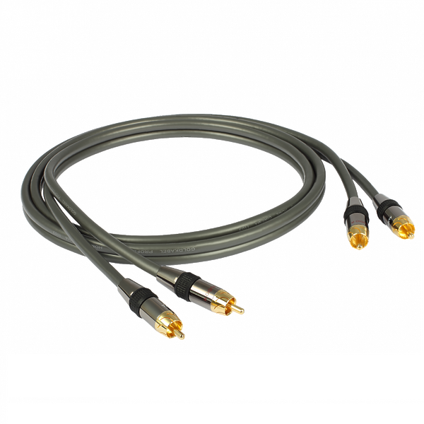 Кабель межблочный Goldkabel Profi Cinch 5m артикул 249541Si-1