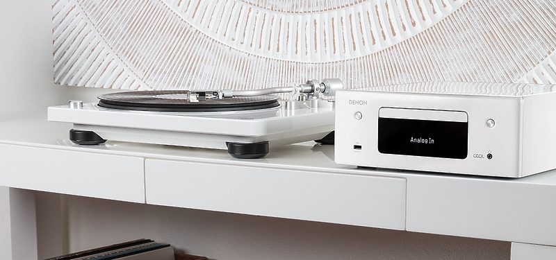 Проигрыватель винила Denon DP-400 White артикул 189860Si-1 фото 6