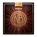 Струны D'Addario NB1256 Nickel Bronze Acoustic, Light Top / Med Bottom, 12-56