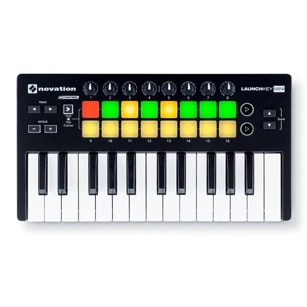 Миди-клавиатура Novation LaunchKey Mini MK2 артикул 144586Si-1