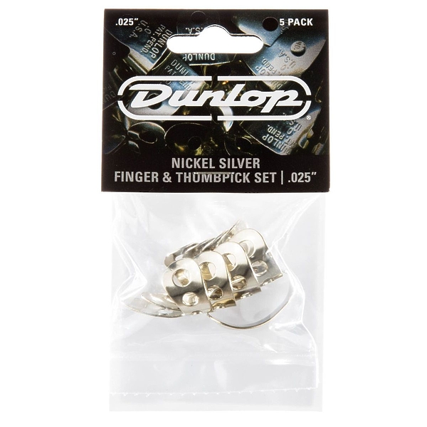Когти Dunlop 33P025 Nickel Silver Fingerpick (5 шт) артикул 279608Si-1