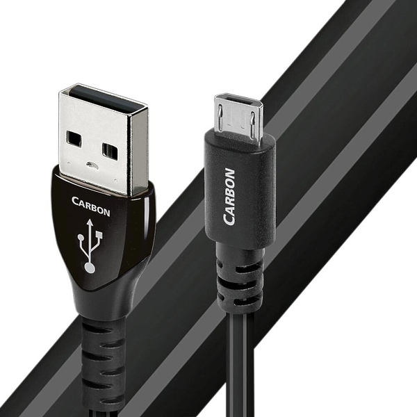 USB-кабель AudioQuest Carbon USB-A - USB Micro, 0.75 м артикул 227832Si-1