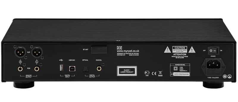 CD проигрыватель Myryad Z310 Black артикул 330654Si-1 фото 5