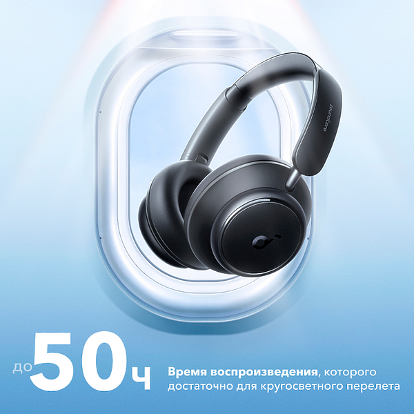 Беспроводные наушники Soundcore Space Q45 Black артикул 283060Si-1 фото 10