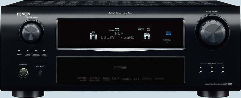 AV Ресивер Denon AVR-2809 B артикул 390658FV-1 фото 3