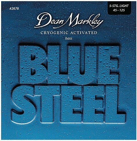 Струны для бас-гитары Dean Markley DM2678 Blue Steel артикул 332722Si-1