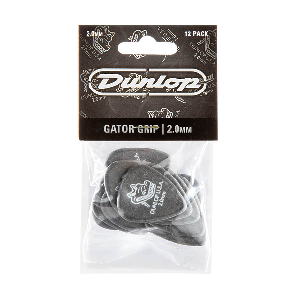Медиаторы Dunlop 417P200 Gator Grip Standard (12 шт) артикул 319500Si-1