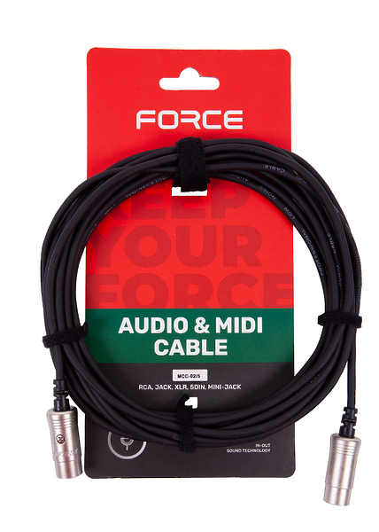 MIDI кабель FORCE MCC-02/5 артикул 308757Si-1