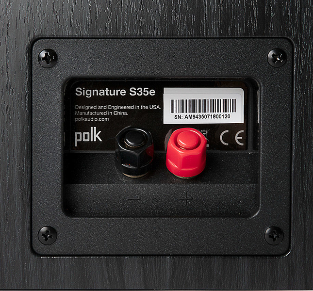 Акустика центрального канала Polk Audio Signature S35e Black артикул 181500Si-1 фото 8
