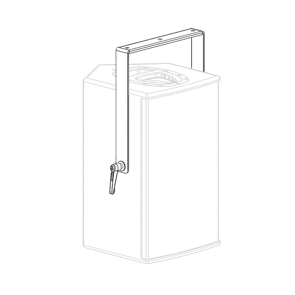 Кронштейн LD Systems DDQ 10 SB артикул 207576Si-1 фото 3