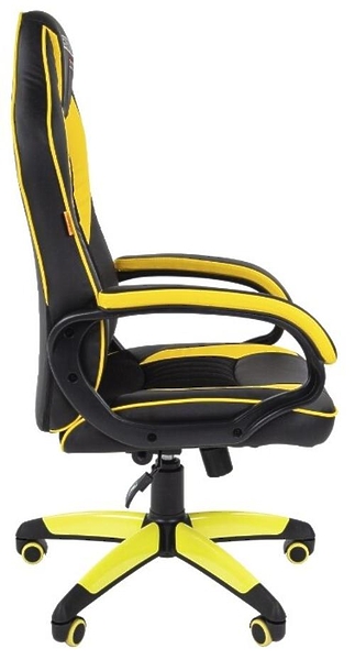 Кресло игровое Chairman game 16 00-07028514 Black/Yellow артикул 269948Si-1 фото 4