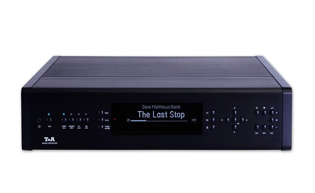 CD-ресивер T+A Music Receiver black/silver артикул 380463FV-1