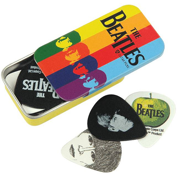 Медиаторы Planet Waves 1CAB4-15BT2 Beatles Stripes, Thin 15 шт артикул 290854Si-1