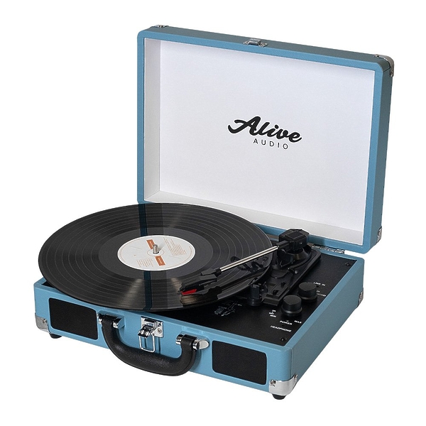 Проигрыватель винила Alive Audio GLAM Aqua артикул 261376Si-1