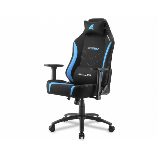 Кресло игровое Sharkoon SGS20-F-BK/BU артикул 269919Si-1