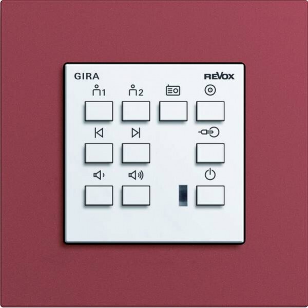 Настенная панель управления Revox Voxnet wall control 218, pure white glossy артикул 203277Si-1