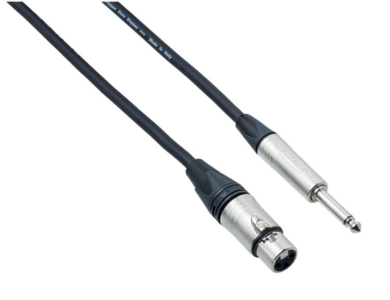 Кабель микрофонный Bespeco NCMA900 (XLR-Jack 6.3) 9 m артикул 257296Si-1