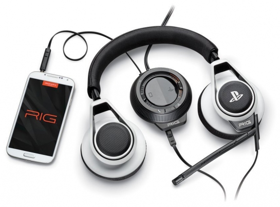Наушники Plantronics RIG System for Playstation white артикул 135214Si-1 фото 6