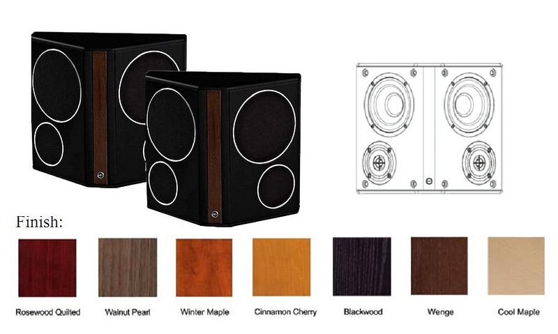 Настенная акустика Wharfedale WH-SR2 winter maple артикул 431612FV-1 фото 3