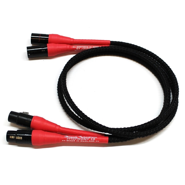 Кабель межблочный аудио Black Rhodium Symphony 18. 1.0m XLR-XLR артикул 186568Si-1