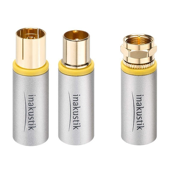Разъем In-Akustik Exzellenz New Antenna Plug 8mm male (006990071) артикул 168703Si-1