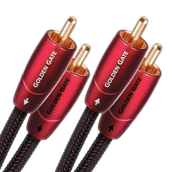 Кабель межблочный аудио AudioQuest Golden Gate 1.5m (RCA-RCA) артикул 183133Si-1