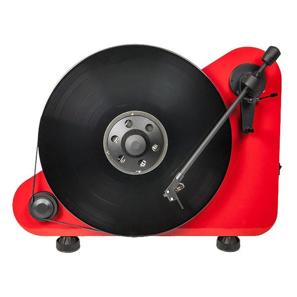Проигрыватель винила Pro-Ject VT-E L red артикул 150725Si-1