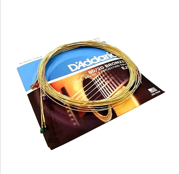 Струны D'Addario EJ11 80/20 BRONZE LIGHT 12-53 артикул 273642Si-1 фото 4