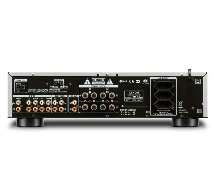 Стереокомплект Denon PMA-720AE + DCD-720AE premium silver артикул 183114Si-1 фото 4
