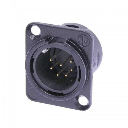 Разъем Neutrik NC7MD-L-B-1 артикул 283689Si-1