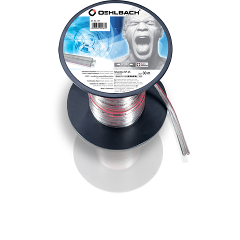 Акустический кабель Oehlbach Silver SP25 2x2,5 mm clear 30 m (187) артикул 174238Si-1