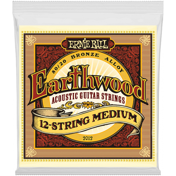 Cтруны для двенадцатиструнной гитары Ernie Ball Earthwood 2012 артикул 291225Si-1